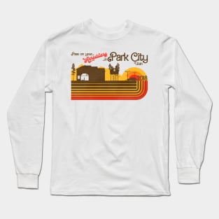 Hereditary in Park City Utah / Retro Horror Long Sleeve T-Shirt